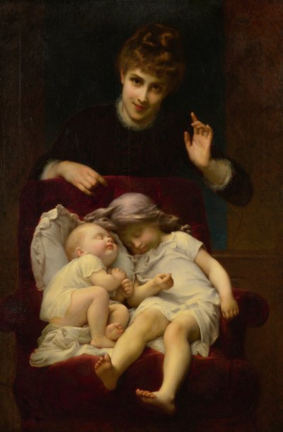 Motherhood by Etienne Adolphe Piot